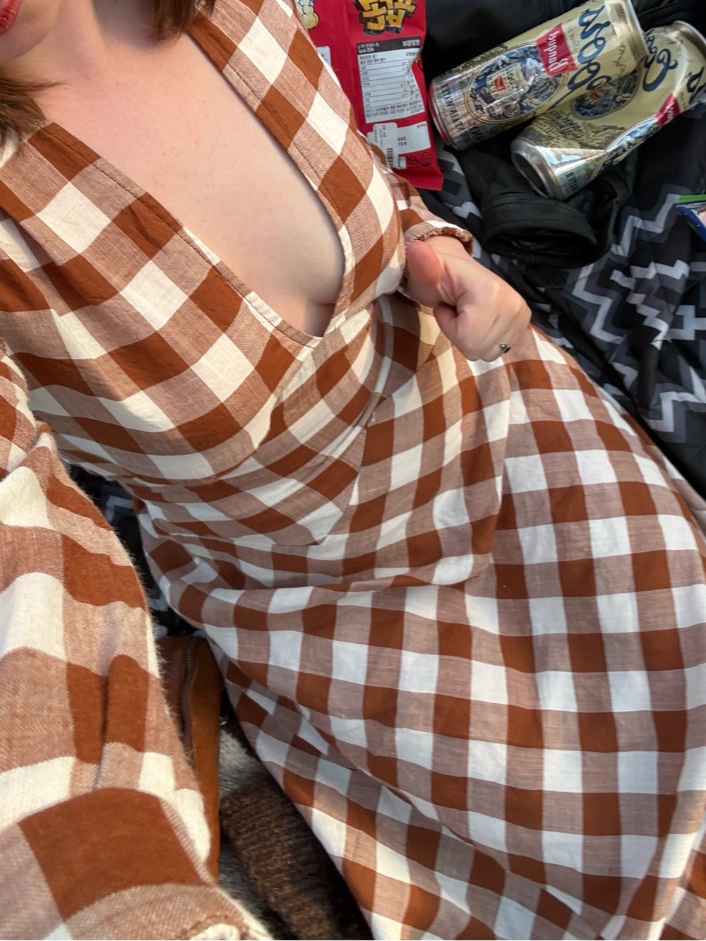 Doen Charleston Dress | St. Ouen Plaid | XS